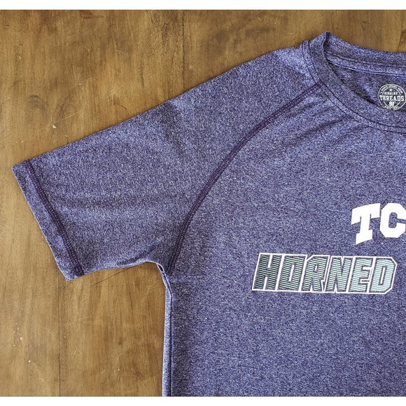 TCU Horned Frogs Short Sleeve T-Shirt/Tee ~ Fort Worth, Texas ~ Men's Size Small - Picture 2 of 7